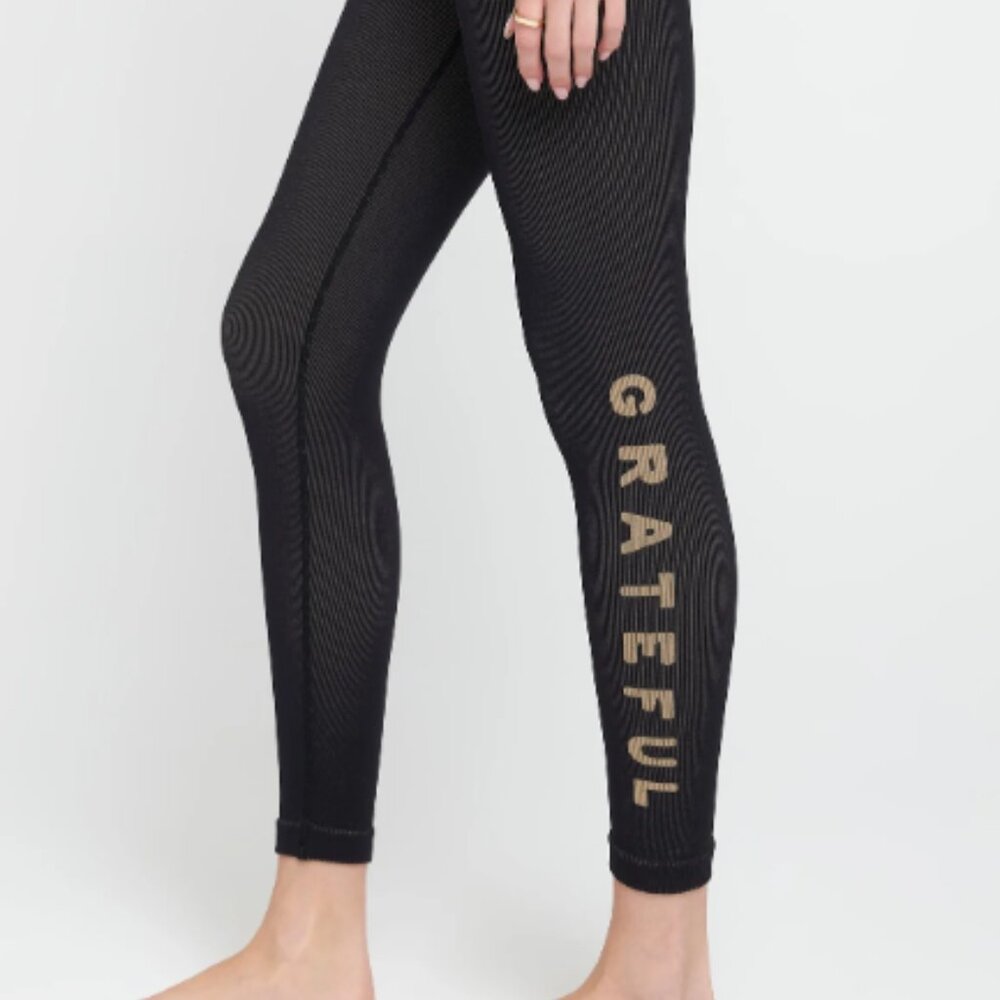 NEW Spiritual Gangster Icon Jacquard Seamless Legging